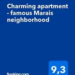 Charming Apartment - Famous Marais Neighborhood